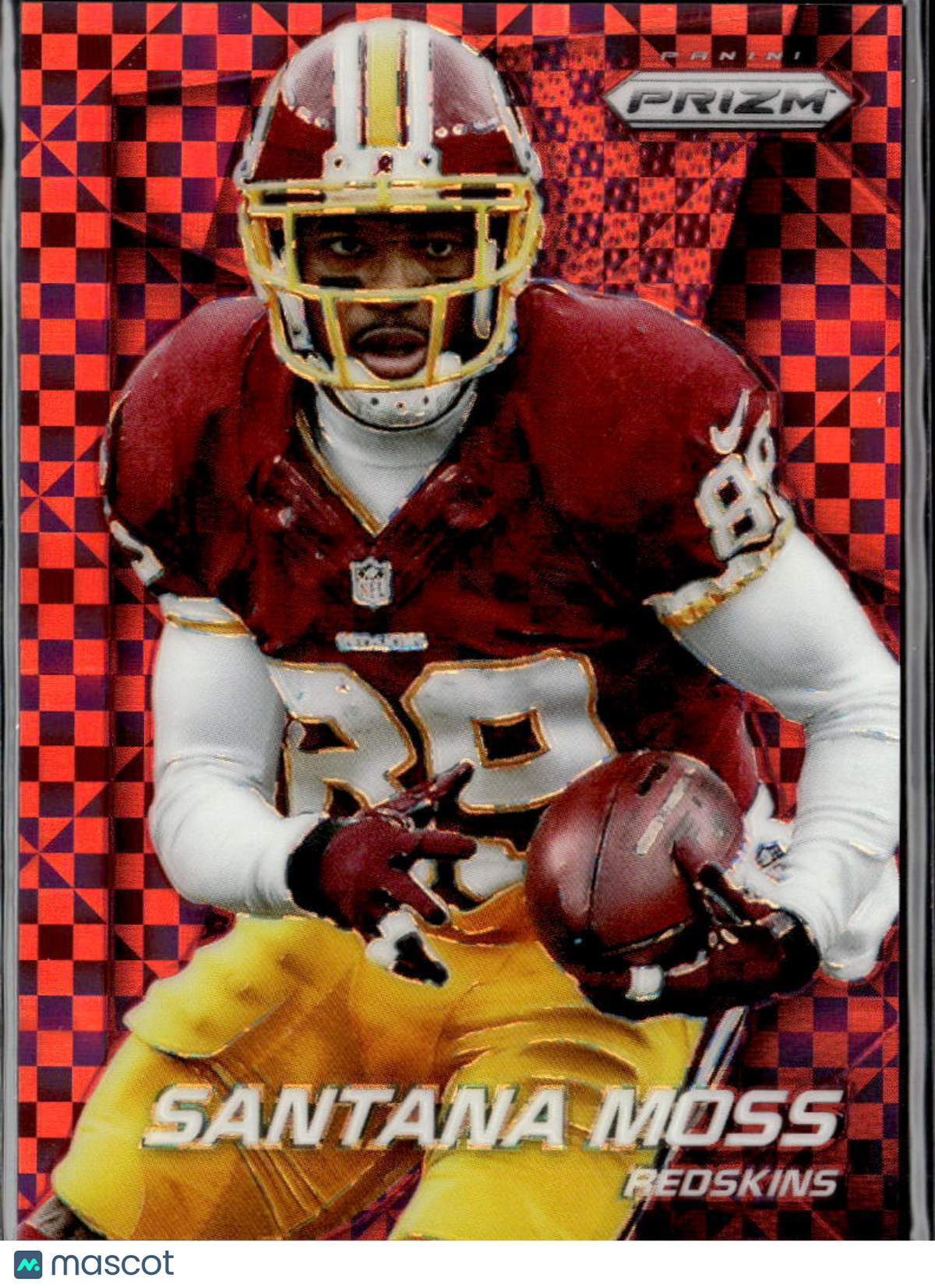 Santana Moss 2014 Prizm Red Power Prizm /125 Washington Redskins