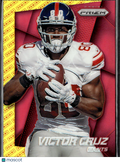 Victor Cruz 2014 Prizm Panini Logo New York Giants