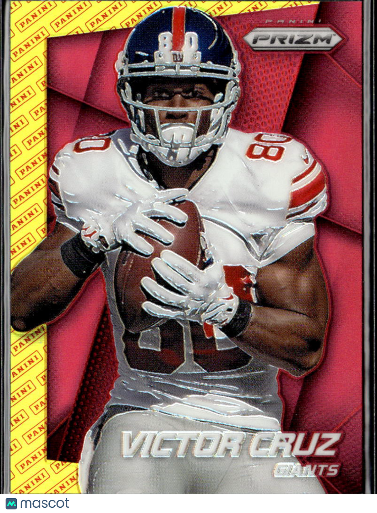 Victor Cruz 2014 Prizm Panini Logo New York Giants