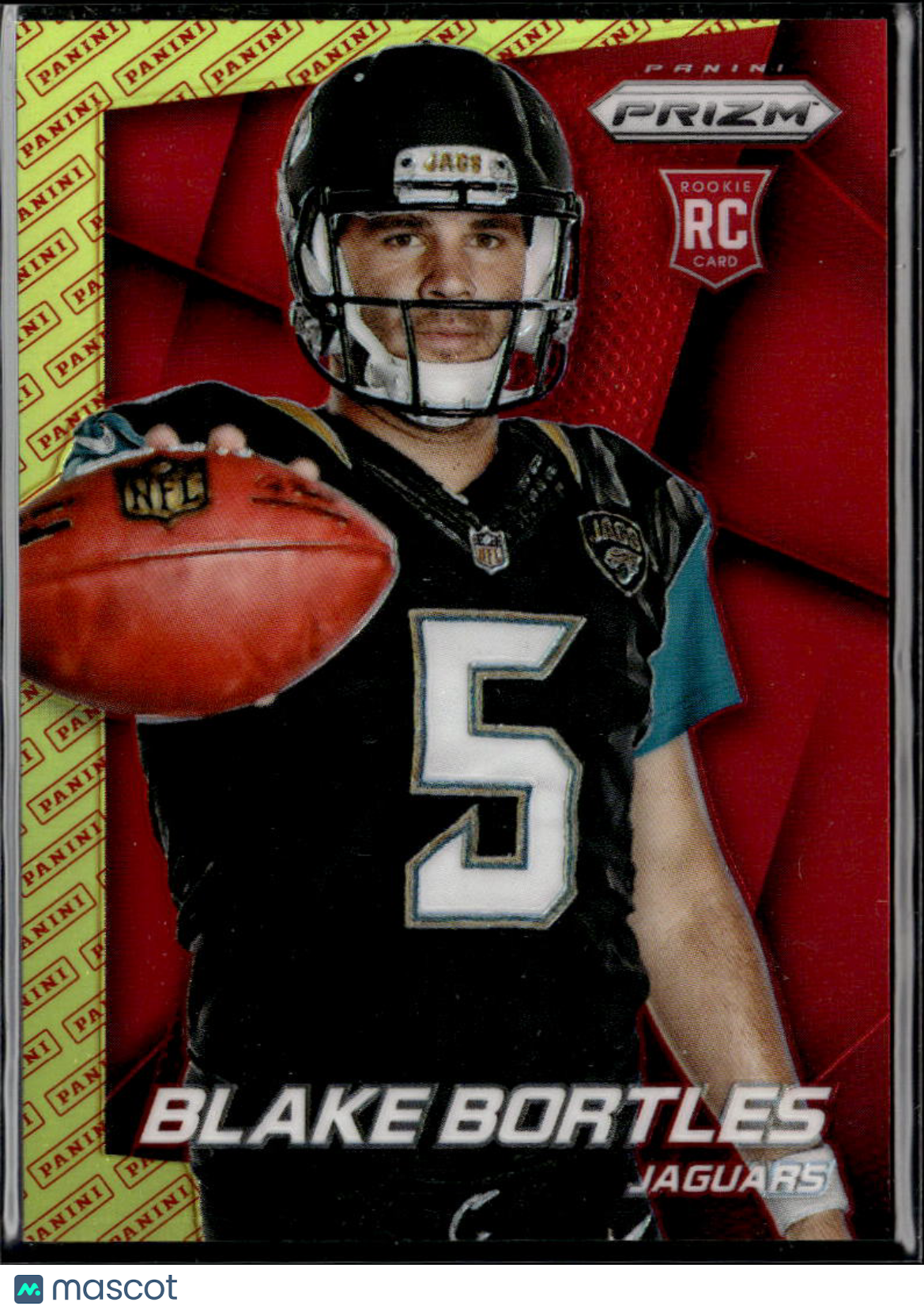 Blake Bortles 2014 Panini Prizm Panini Logo RC Jacksonville Jaguars