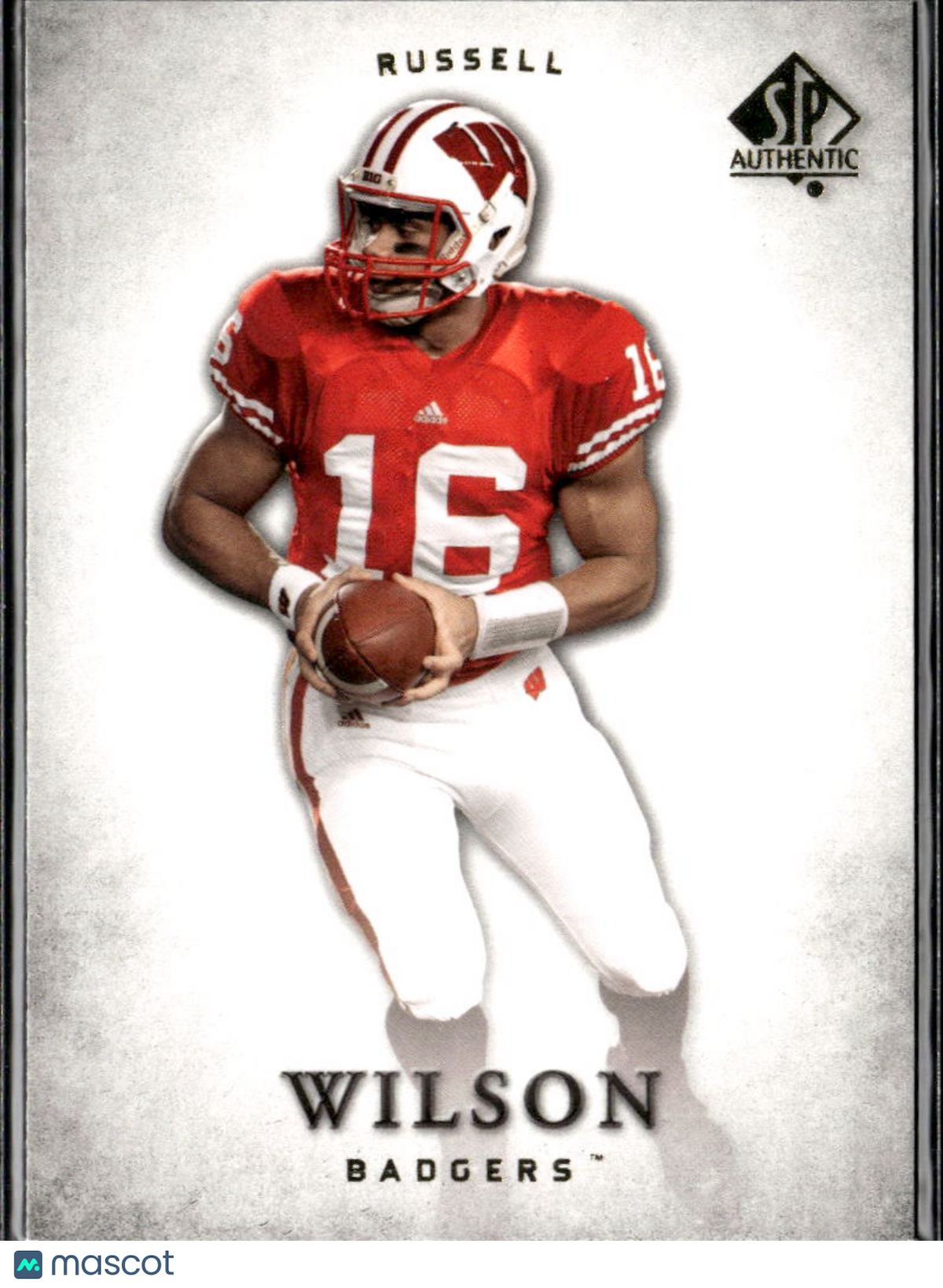 Russell Wilson 2012 SP Authentic Rookie RC Wisconsin Badgers