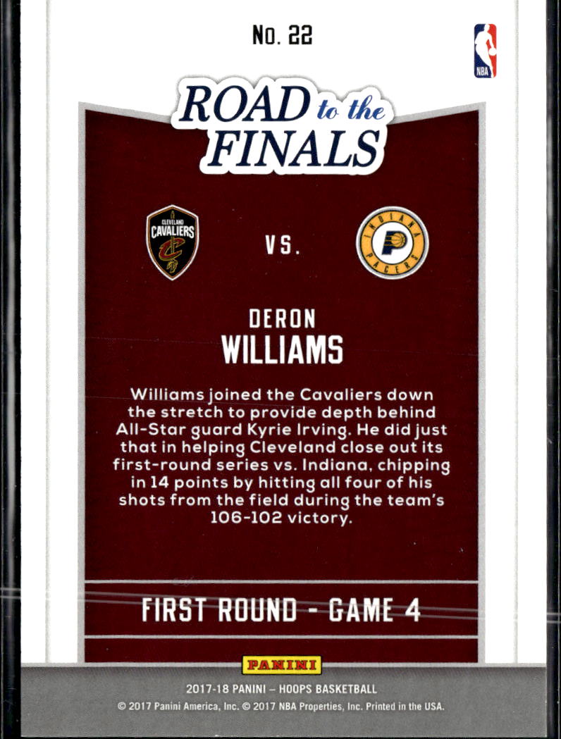 Deron Williams 2017 Hoops Road to the Finals /2017 Cleveland Cavaliers