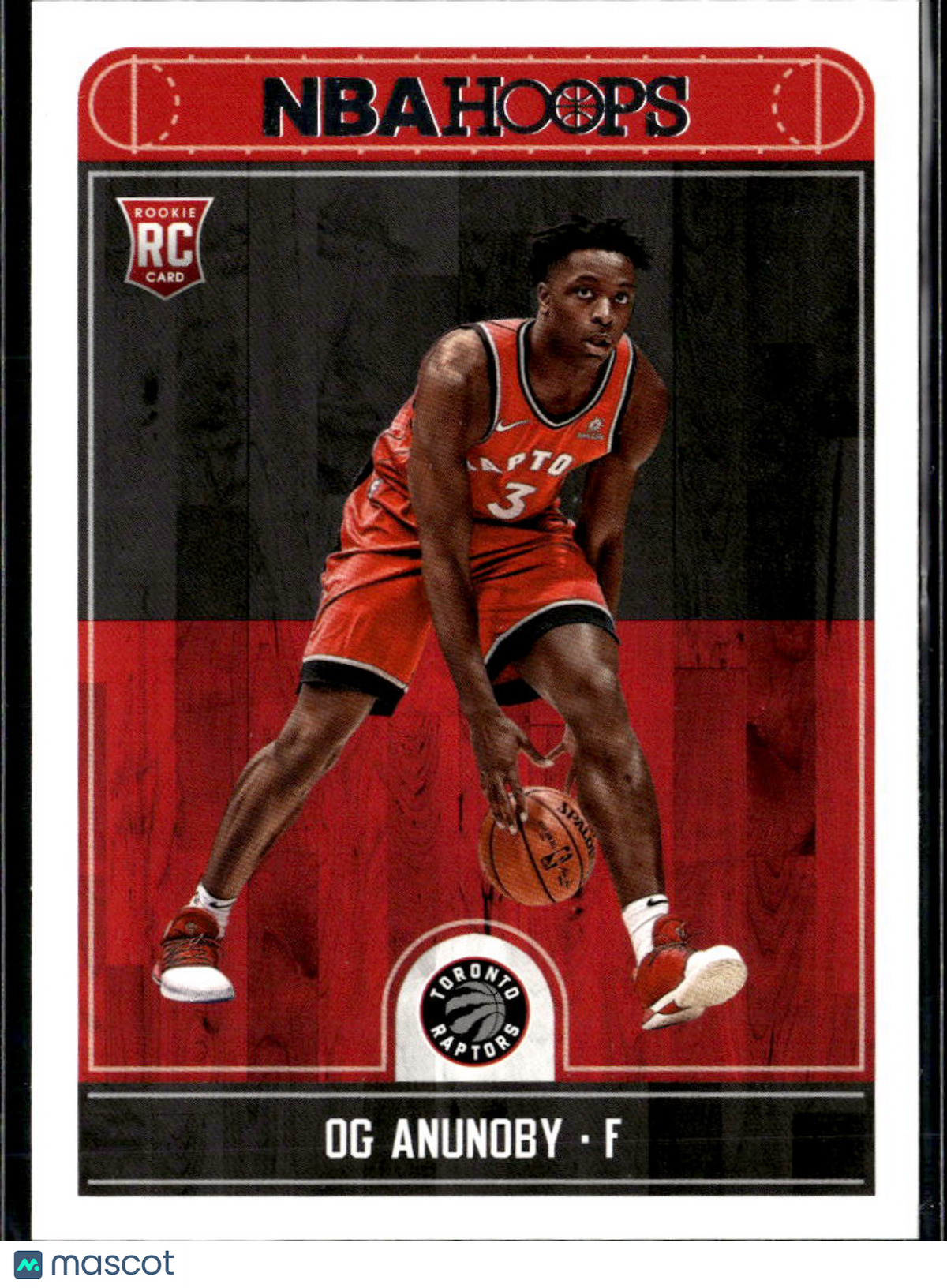 OG Anunoby 2017 NBA Hoops Rookie RC Toronto Raptors