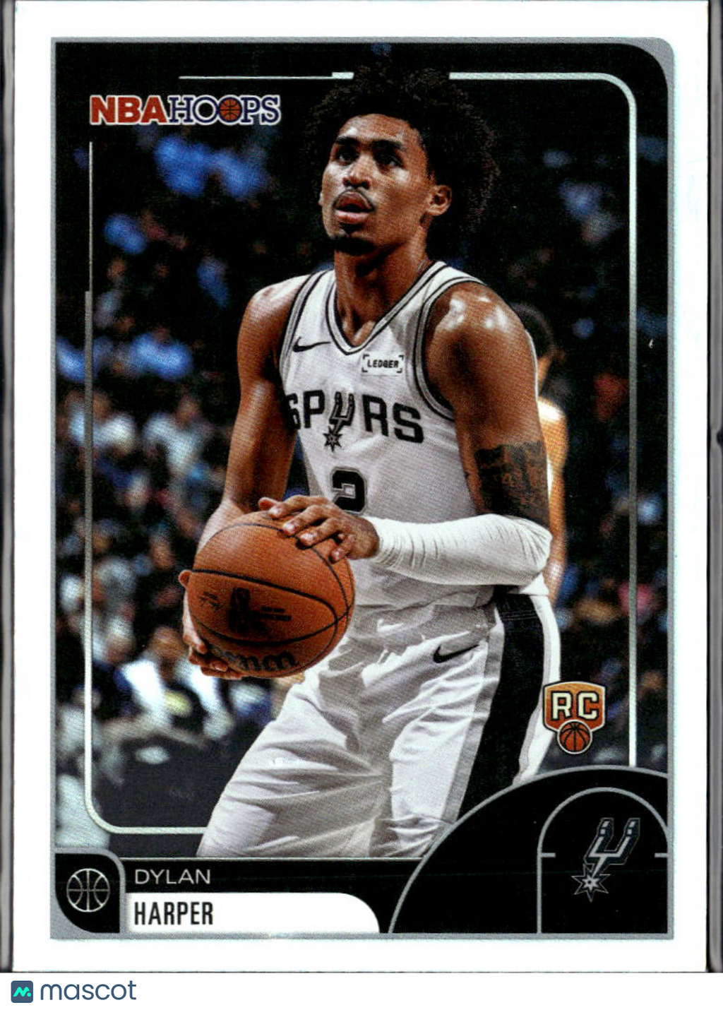 Dylan Harper 2026 Topps NBA Hoops HOLO Rookie RC San Antonio Spurs
