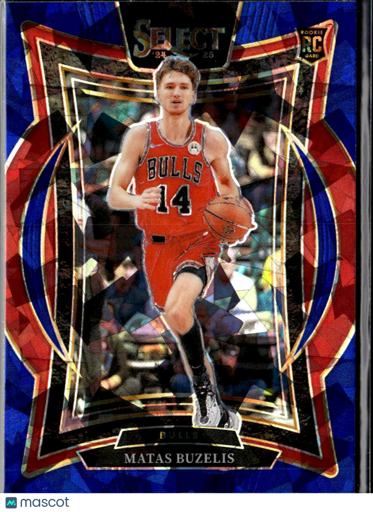 Matas Buzelis 2024-25 Select Blue Ice RC Chicago Bulls