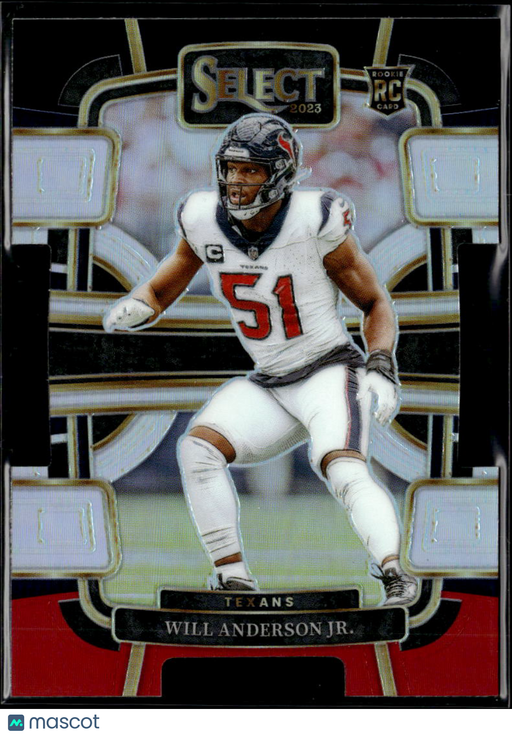 Will Anderson Jr. 2023 Select Red Black Rookie RC Houston Texans