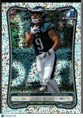 Makai Lemon 2026 Bowman Chrome Speckle Refractor RC Philadelphia Eagles