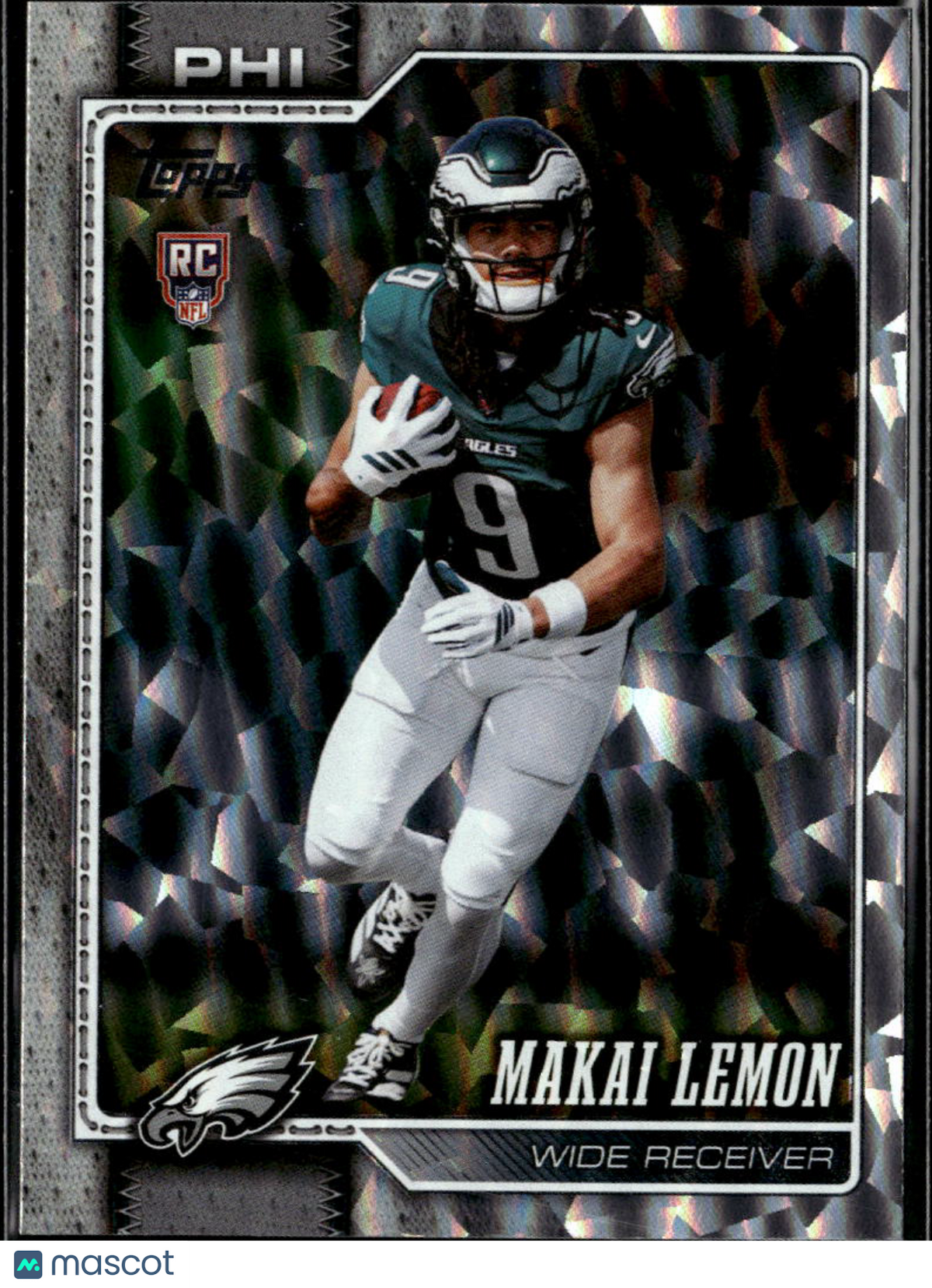 Makai Lemon 2026 Topps Silver Foil Rookie RC Philadelphia Eagles
