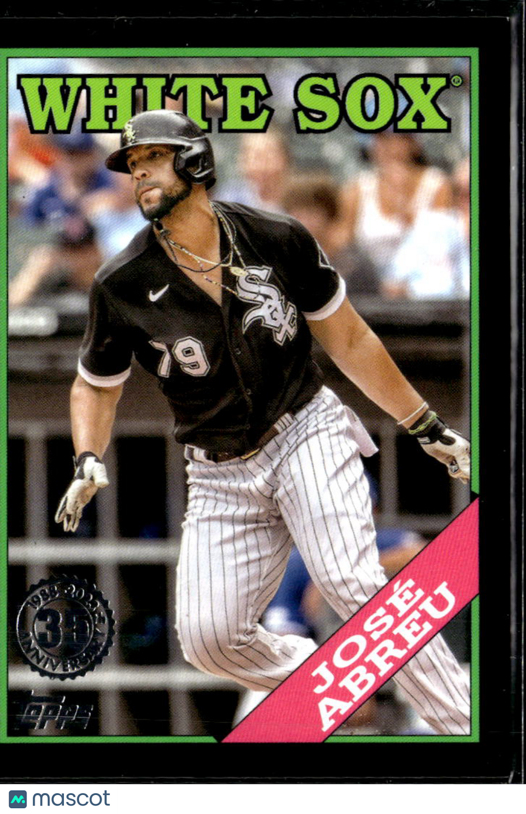 José Abreu 2023 Topps Black 30/299 Chicago White Sox