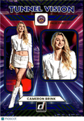 Cameron Brink 2025 Donruss Gold Press Proof Tunnel Vision Los Angeles Sparks
