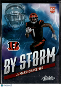 Ja'Marr Chase 2021 Absolute By Storm Rookie RC Cincinnati Bengals