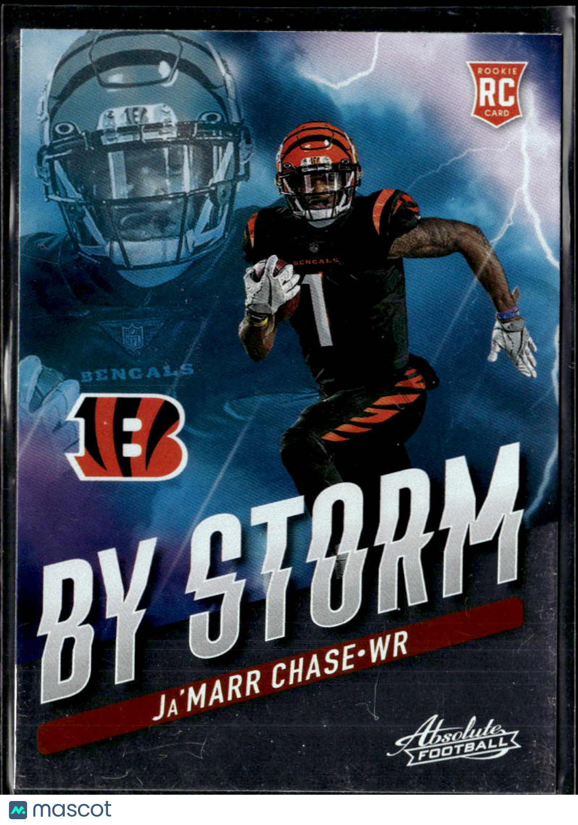 Ja'Marr Chase 2021 Absolute By Storm Rookie RC Cincinnati Bengals
