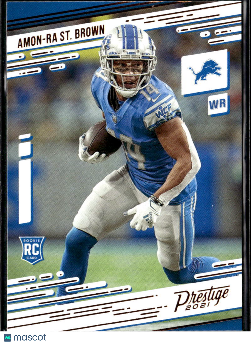 Amon-Ra St. Brown 2021 Chronicles Prestige Rookie RC Detroit Lions