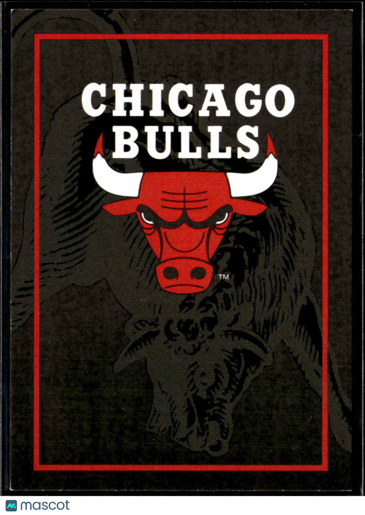 Chicago Bulls 1995 NBA Hoops Team Card Michael Jordan #394