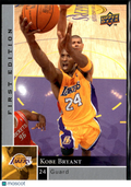 Kobe Bryant 2009-10 Upper Deck First Edition #69 Los Angeles Lakers