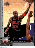 Michael Jordan 2009-10 Upper Deck First Edition #23 Chicago Bulls