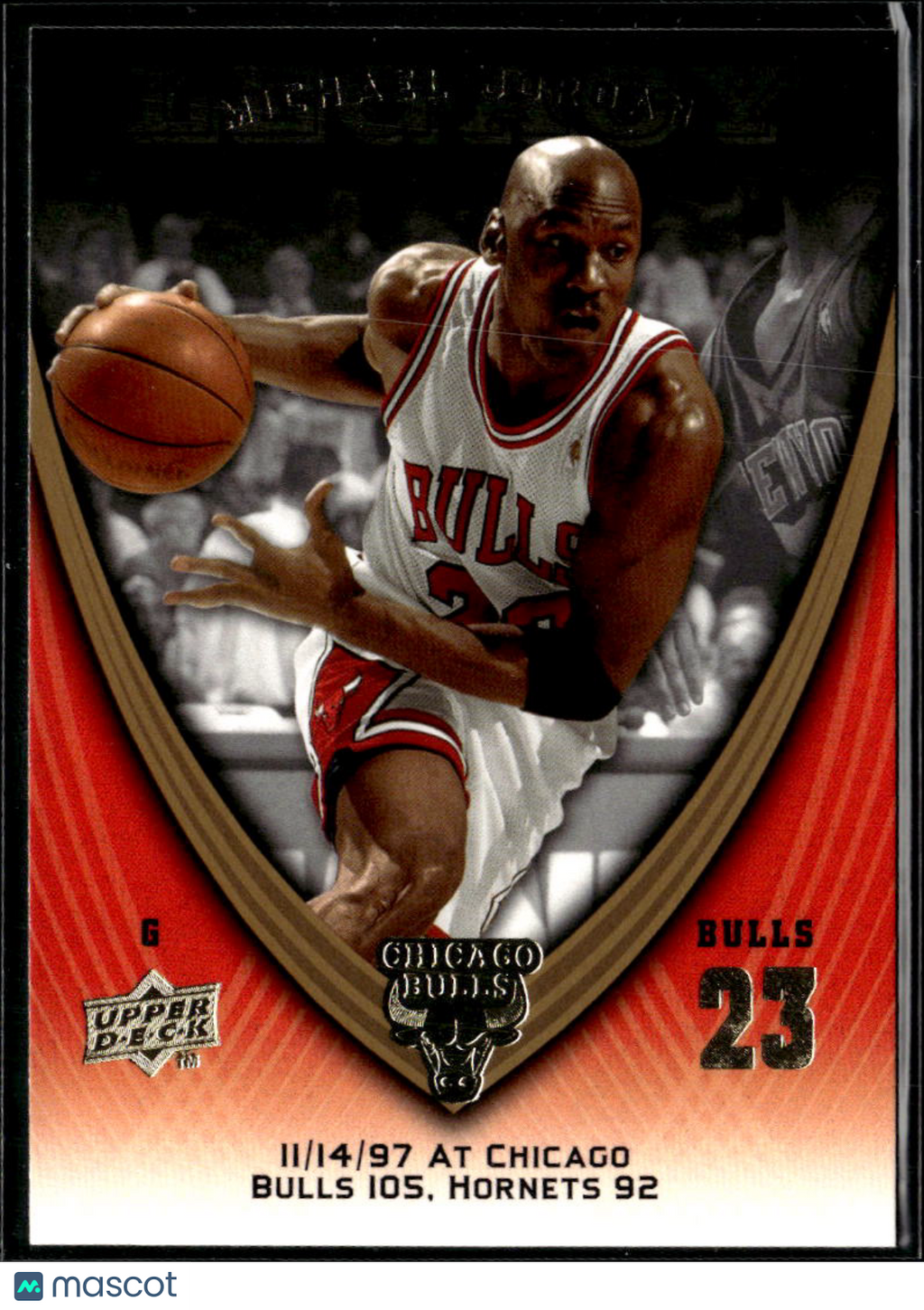 Michael Jordan 2009 Upper Deck Legacy #857 Chicago Bulls