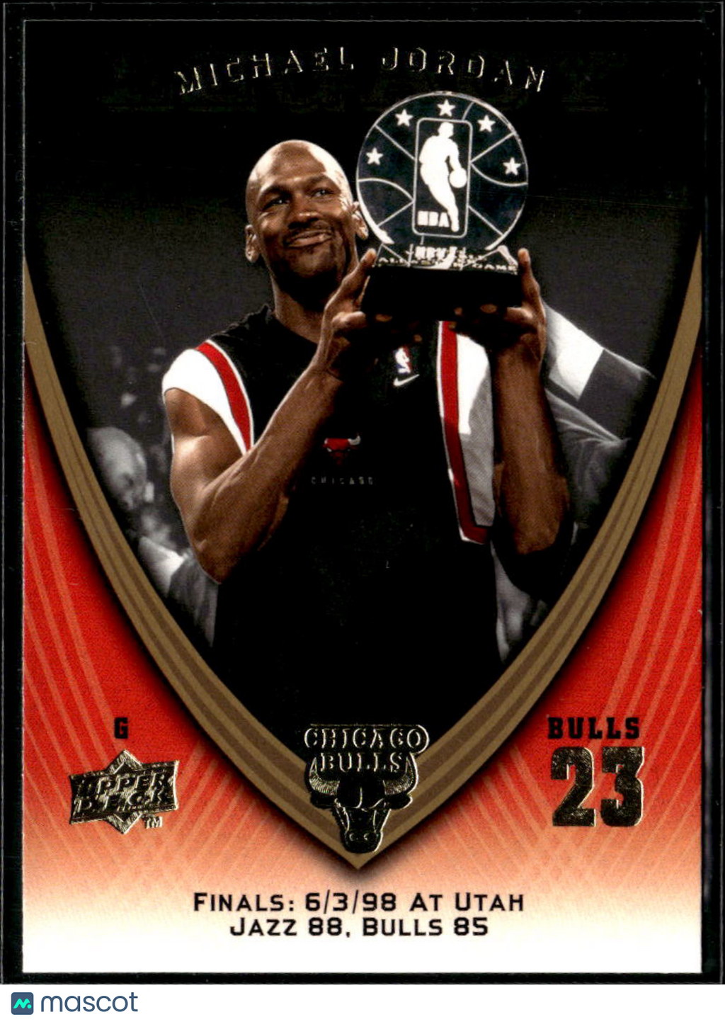 Michael Jordan 2009 Upper Deck Legacy Collection #1104 Chicago Bulls