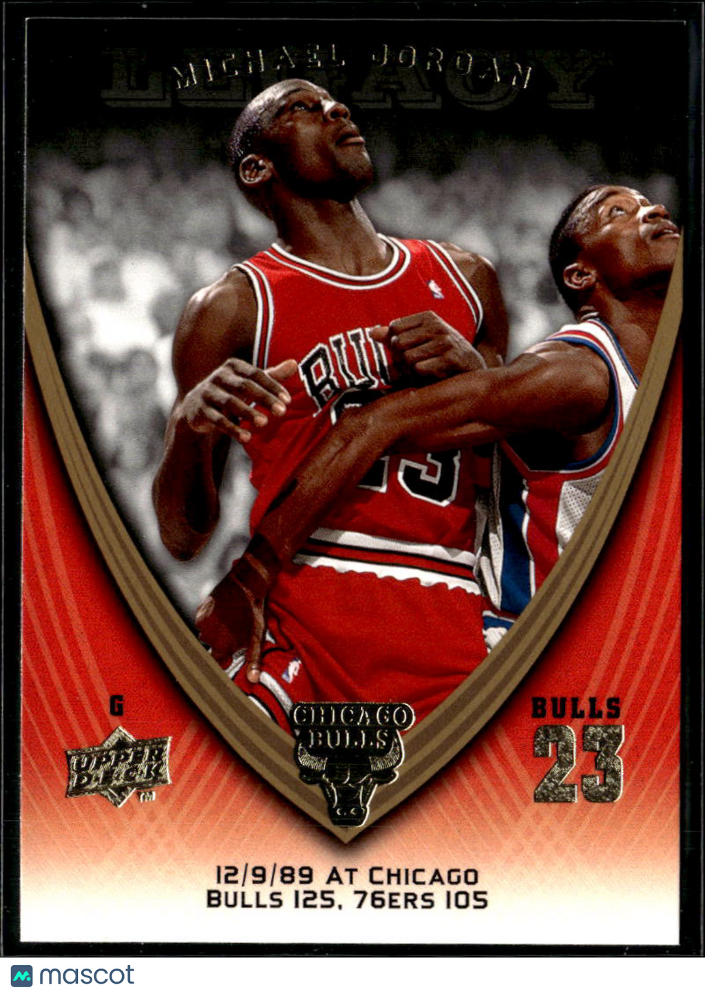 Michael Jordan 2009 Upper Deck Legacy #363 Chicago Bulls