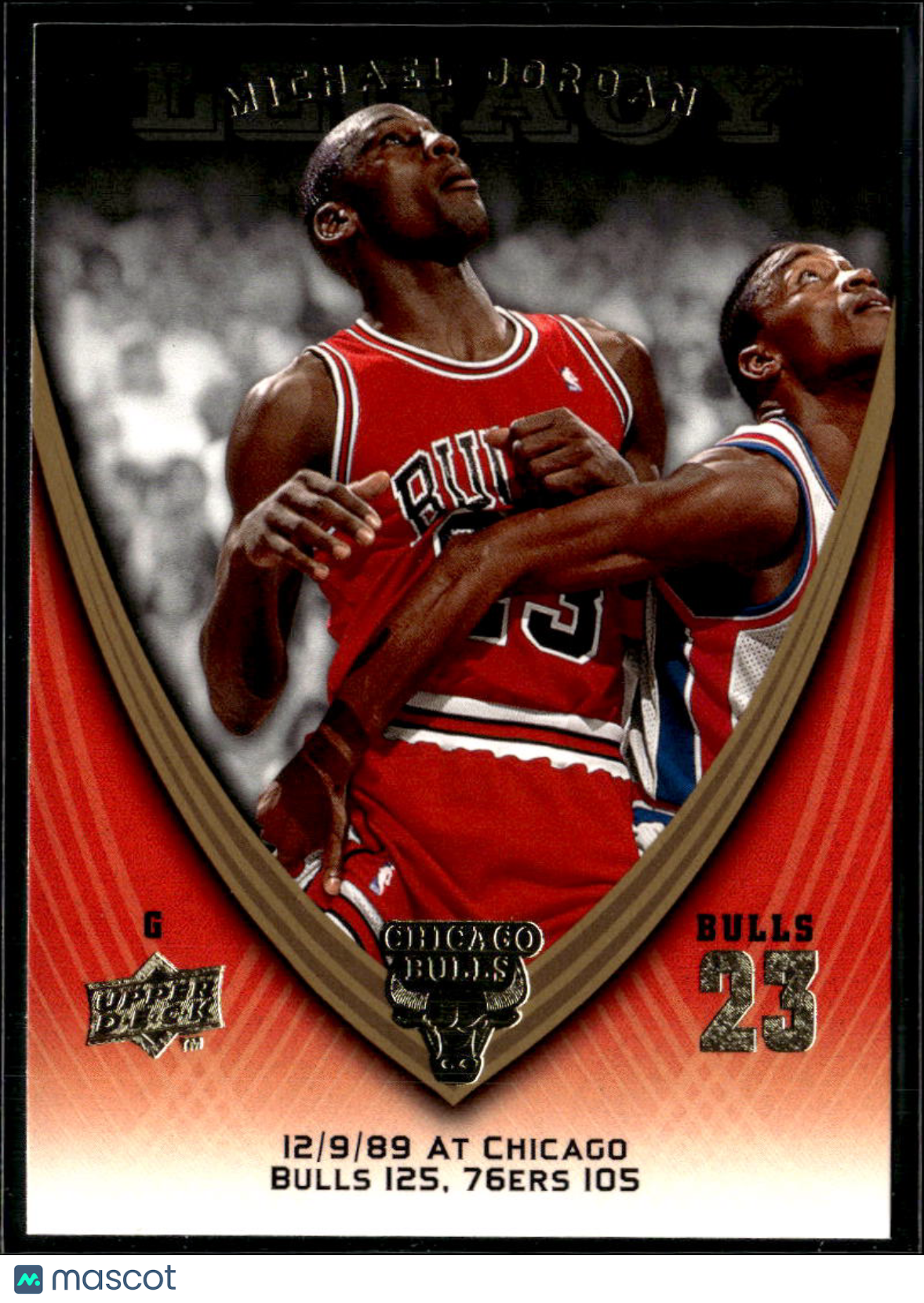 Michael Jordan 2009 Upper Deck Legacy #363 Chicago Bulls