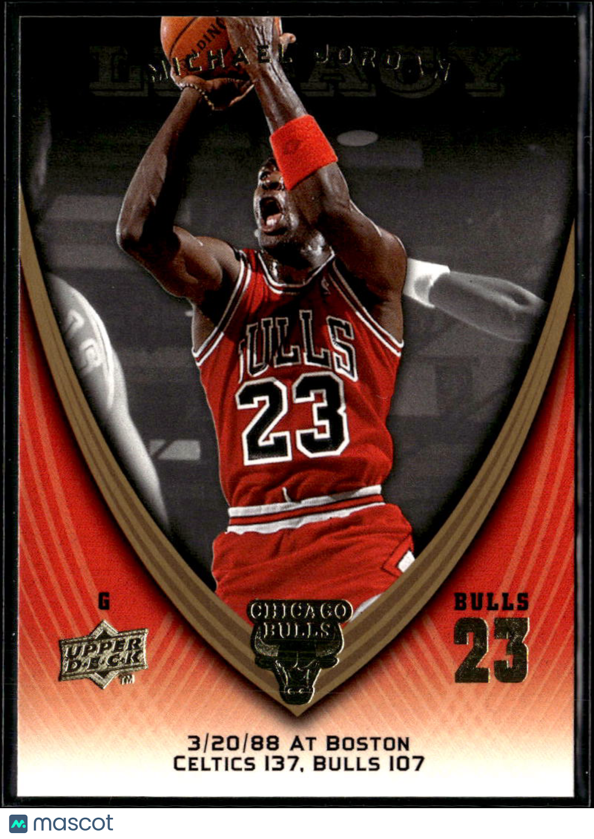 Michael Jordan 2009 Upper Deck Legacy #247 Chicago Bulls