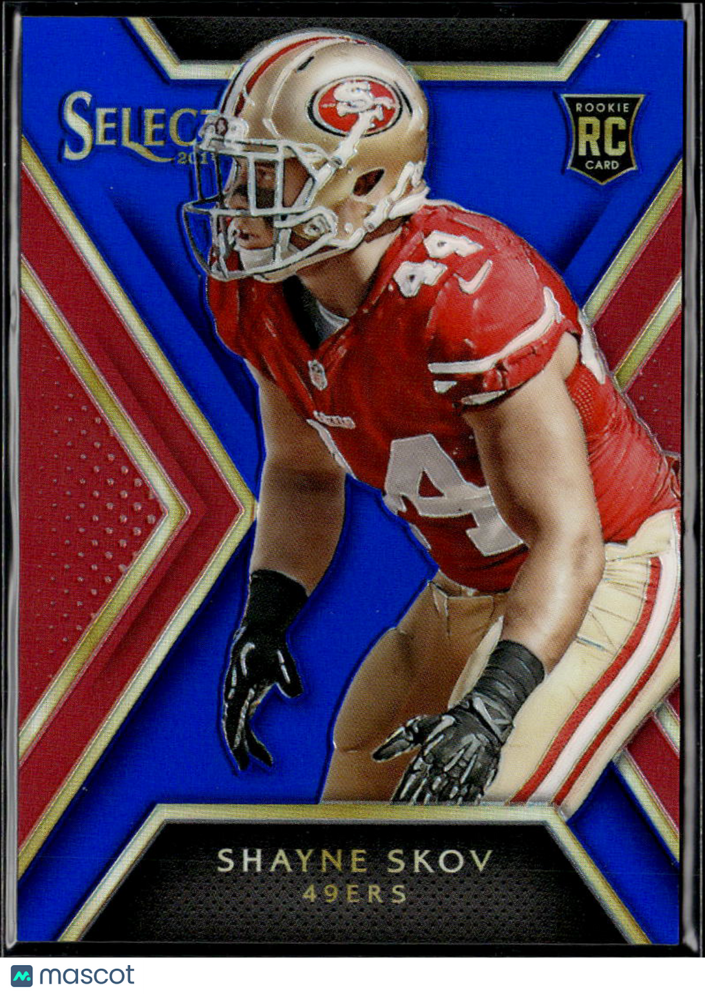 Shayne Skov 2014 Select Blue Rookie RC /50 San Francisco 49ers