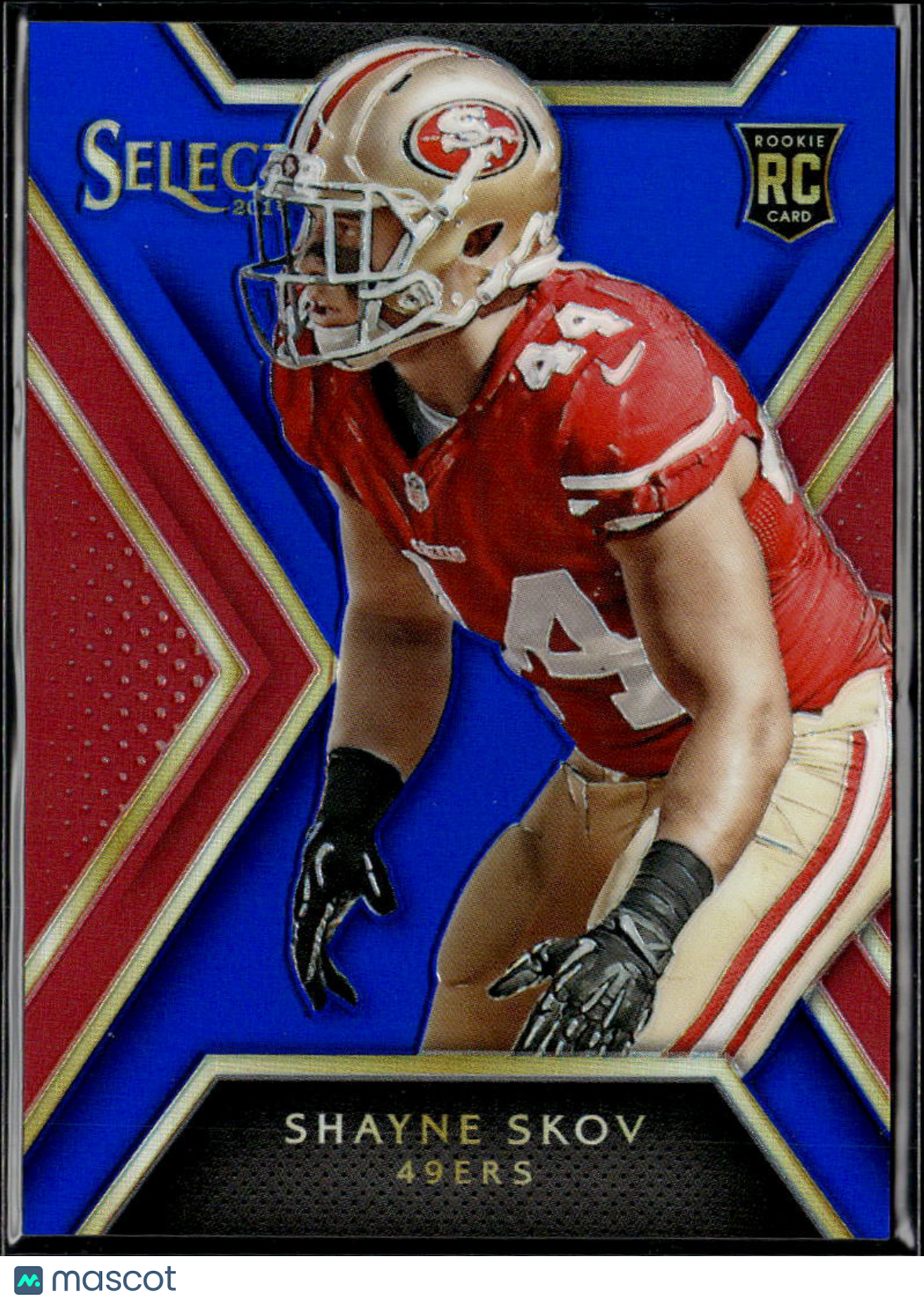 Shayne Skov 2014 Select Blue Rookie RC /50 San Francisco 49ers