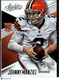 Johnny Manziel 2014 Absolute Rookie RC Spectrum 99/99 Cleveland Browns