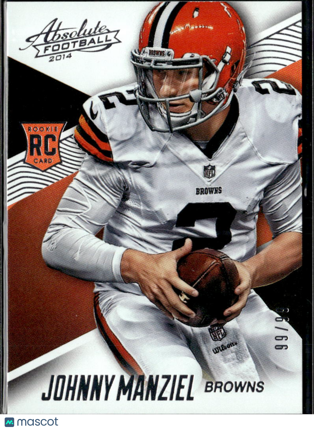 Johnny Manziel 2014 Absolute Rookie RC Spectrum 99/99 Cleveland Browns