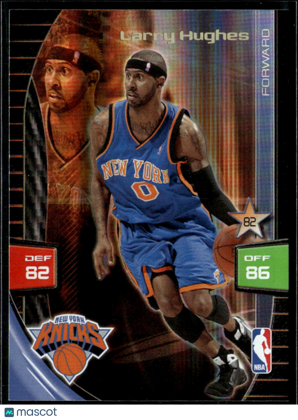 Larry Hughes 2009 Panini Adrenalyn XL New York Knicks