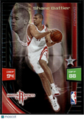 Shane Battier 2009 Panini Adrenalyn XL Houston Rockets