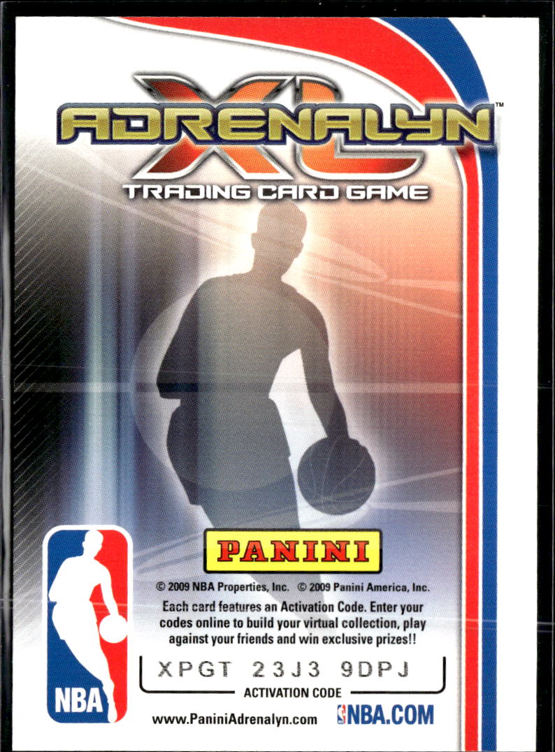 Emeka Okafor 2009 Panini Adrenalyn XL New Orleans Hornets