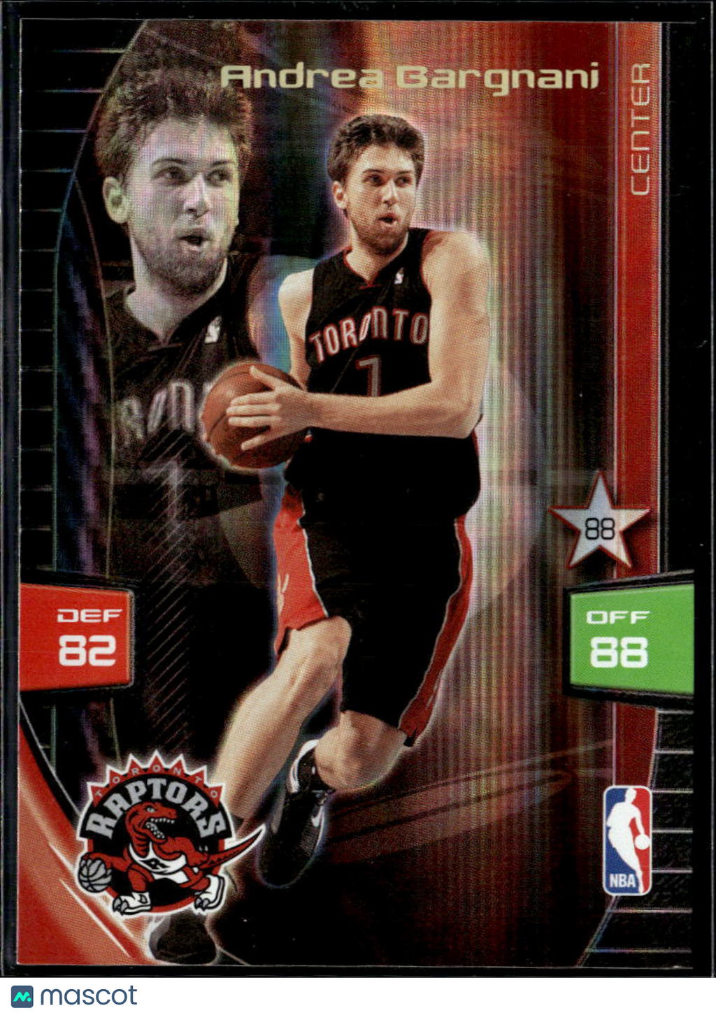 Andrea Bargnani 2009 Panini Adrenalyn XL Toronto Raptors