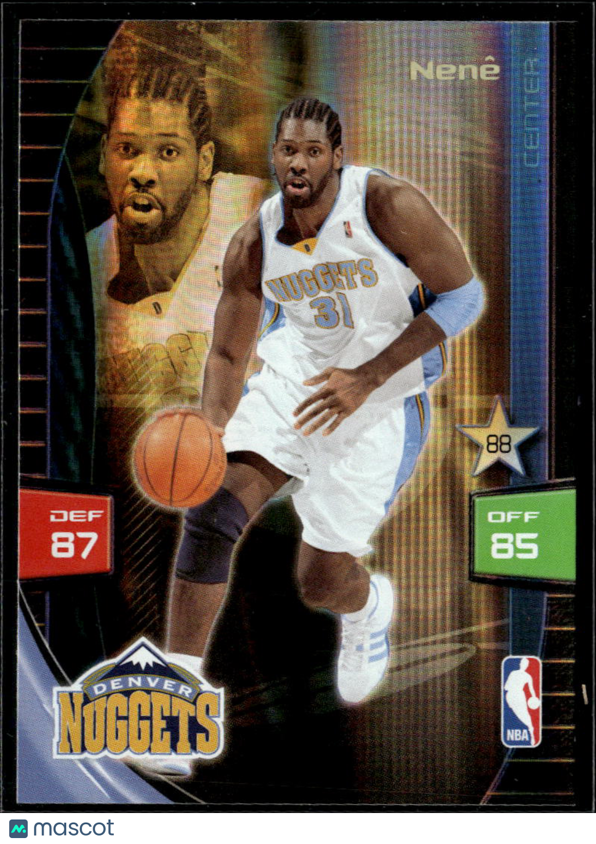Nene 2009 Panini Adrenalyn XL Denver Nuggets