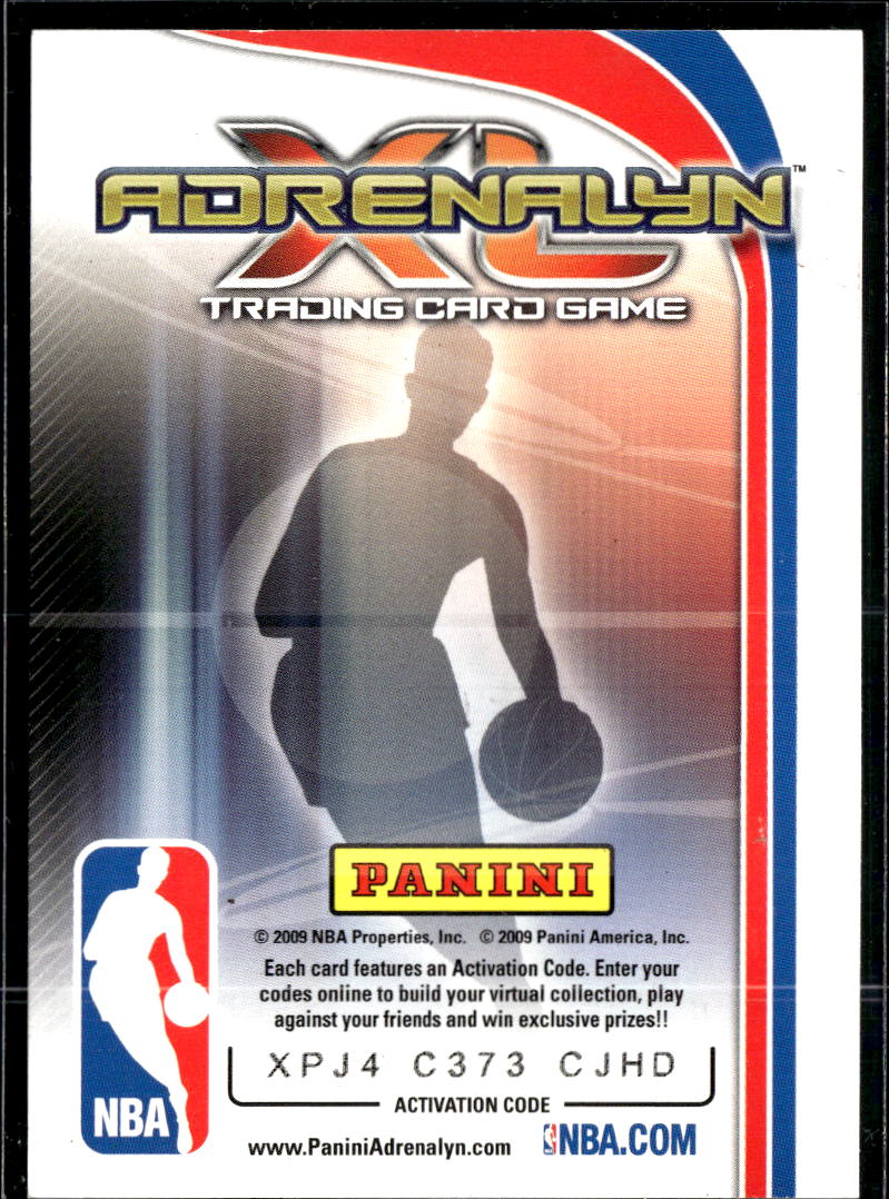 Yi Jianlian 2009 Panini Adrenalyn XL New Jersey Nets