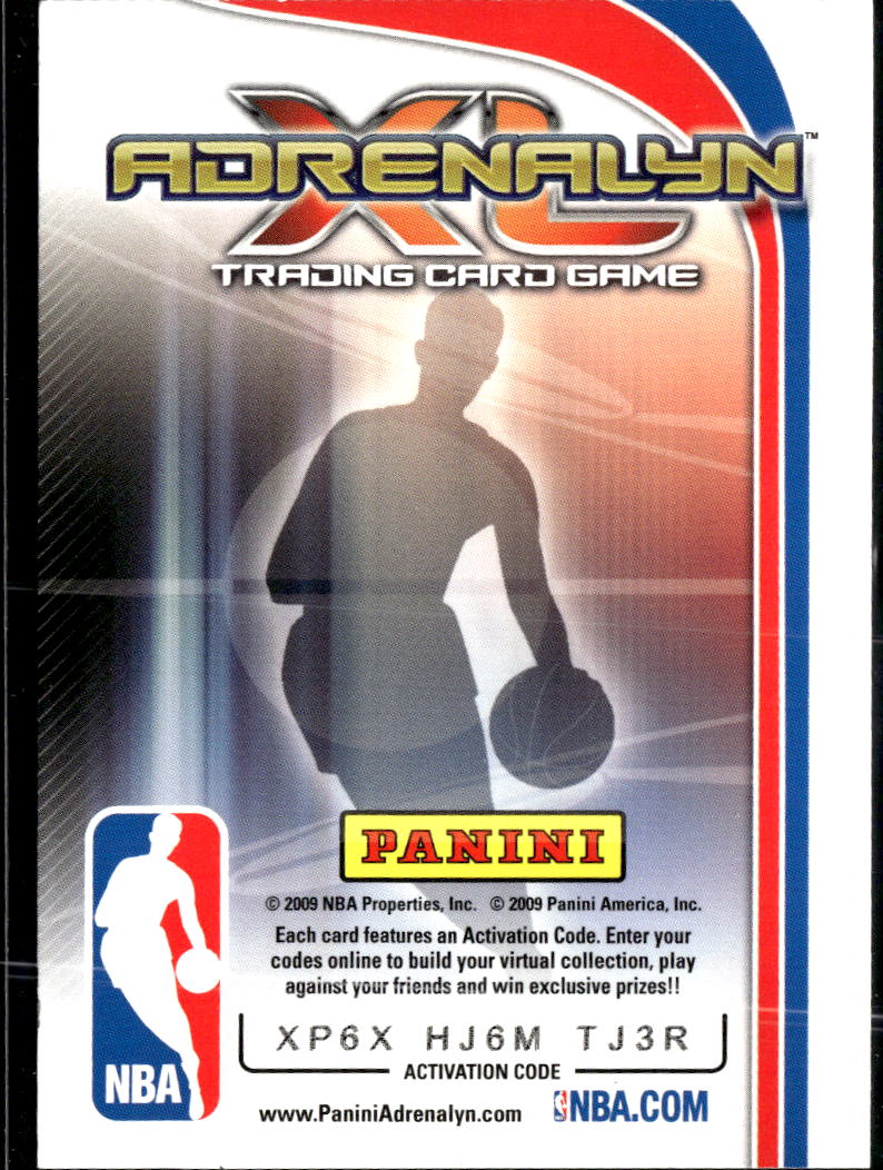 Marc Gasol 2009 Panini Adrenalyn XL Memphis Grizzlies