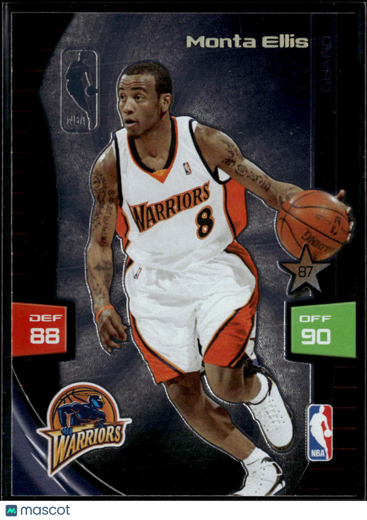 Monta Ellis 2009 Panini Adrenalyn XL Golden State Warriors