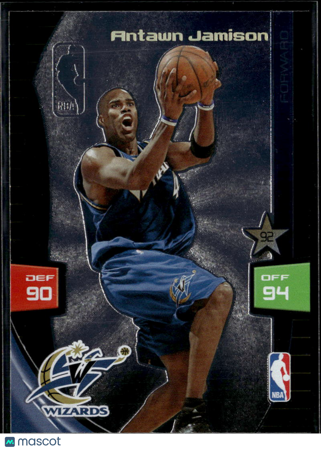 Antawn Jamison 2009 Panini Adrenalyn XL Washington Wizards