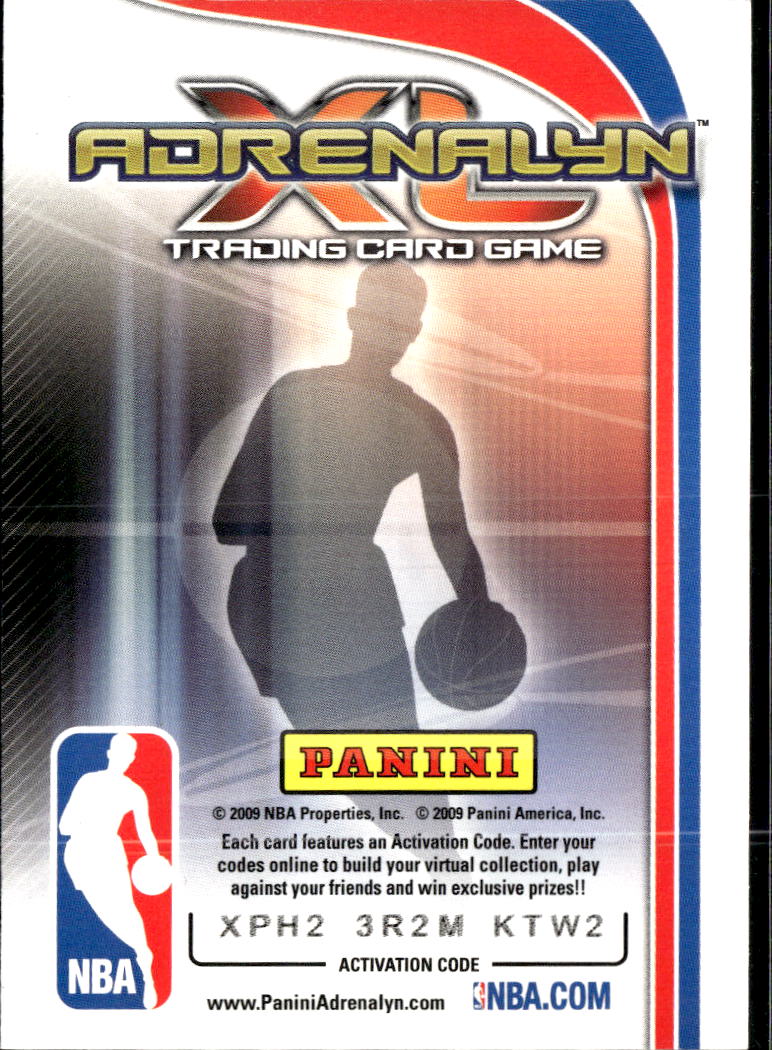 Ben Gordon 2009 Panini Adrenalyn XL Detroit Pistons