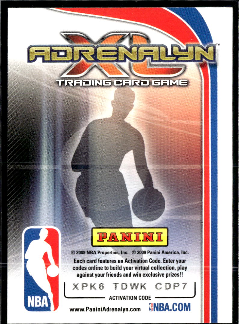 Mike Dunleavy 2009 Panini Adrenalyn XL Indiana Pacers