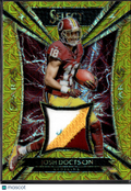 Josh Doctson 2016 Select GOLD Jersey Patch RC 3/10 Washington Redskins
