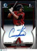 Cristofer Torin 2023 Bowman Chrome 1st Auto Autograph Arizona Diamondbacks
