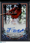 Welbyn Francisca 2024 Bowman Sterling Auto Autograph Cleveland Guardians