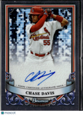 Chase Davis 2024 Bowman Sterling Auto Autograph St. Louis Cardinals