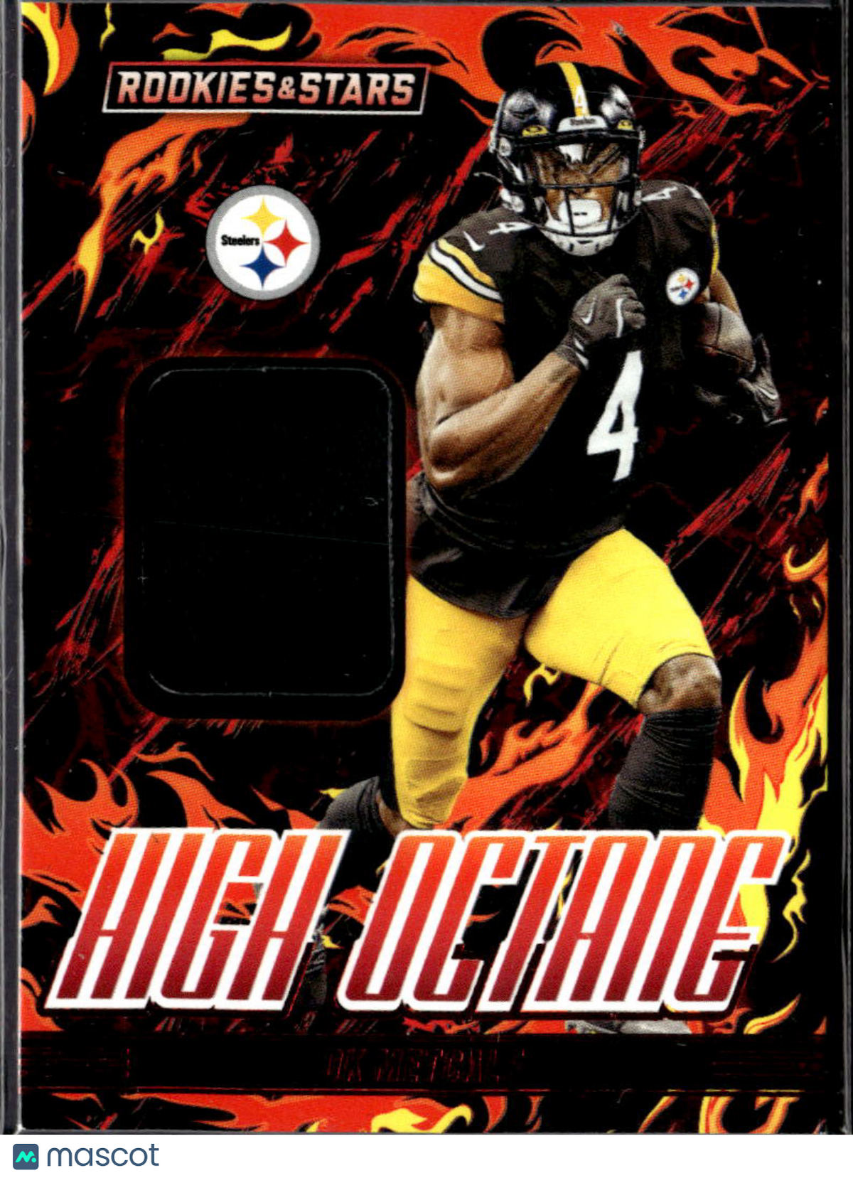DK Metcalf 2025 Rookies & Stars Jersey Patch Pittsburgh Steelers