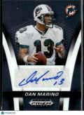 Dan Marino 2025 Prizm Black Auto Autograph Miami Dolphins