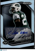 Darrelle Revis 2025 Prizm Black Auto Autograph Silver New York Jets