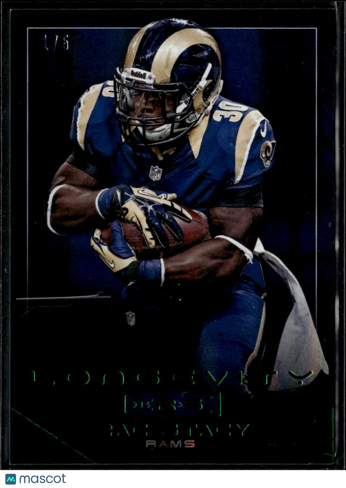 Zac Stacy 2014 Rookies and Stars Green Longevity 1/5 St. Louis Rams Rams