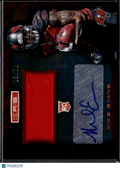 Mike Evans 2014 Rookies and Stars Auto Autograph RC JERSEY # 13/50 Buccaneers