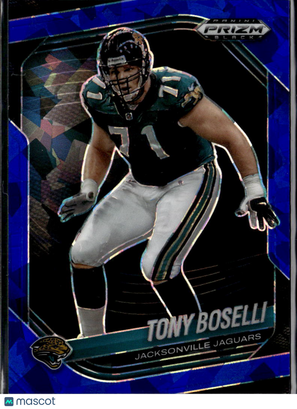 Tony Boselli 2025 Prizm Black Blue Ice /125 Jacksonville Jaguars